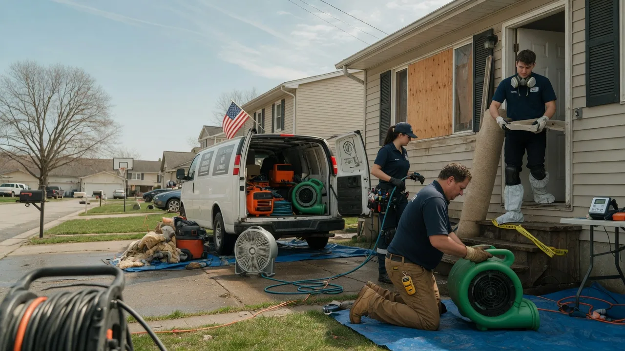 Water Damage Restoration in Rogers, ND near me